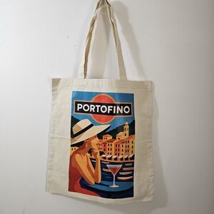 Portofino Graphic Tote Bag